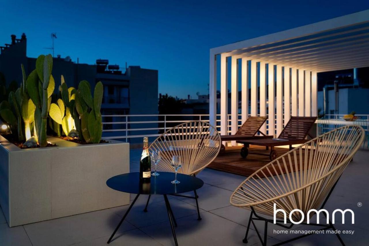 Апартаменти Brand New Homm Penthouse In Ano Glyfada, Dilou Афіни Екстер'єр фото