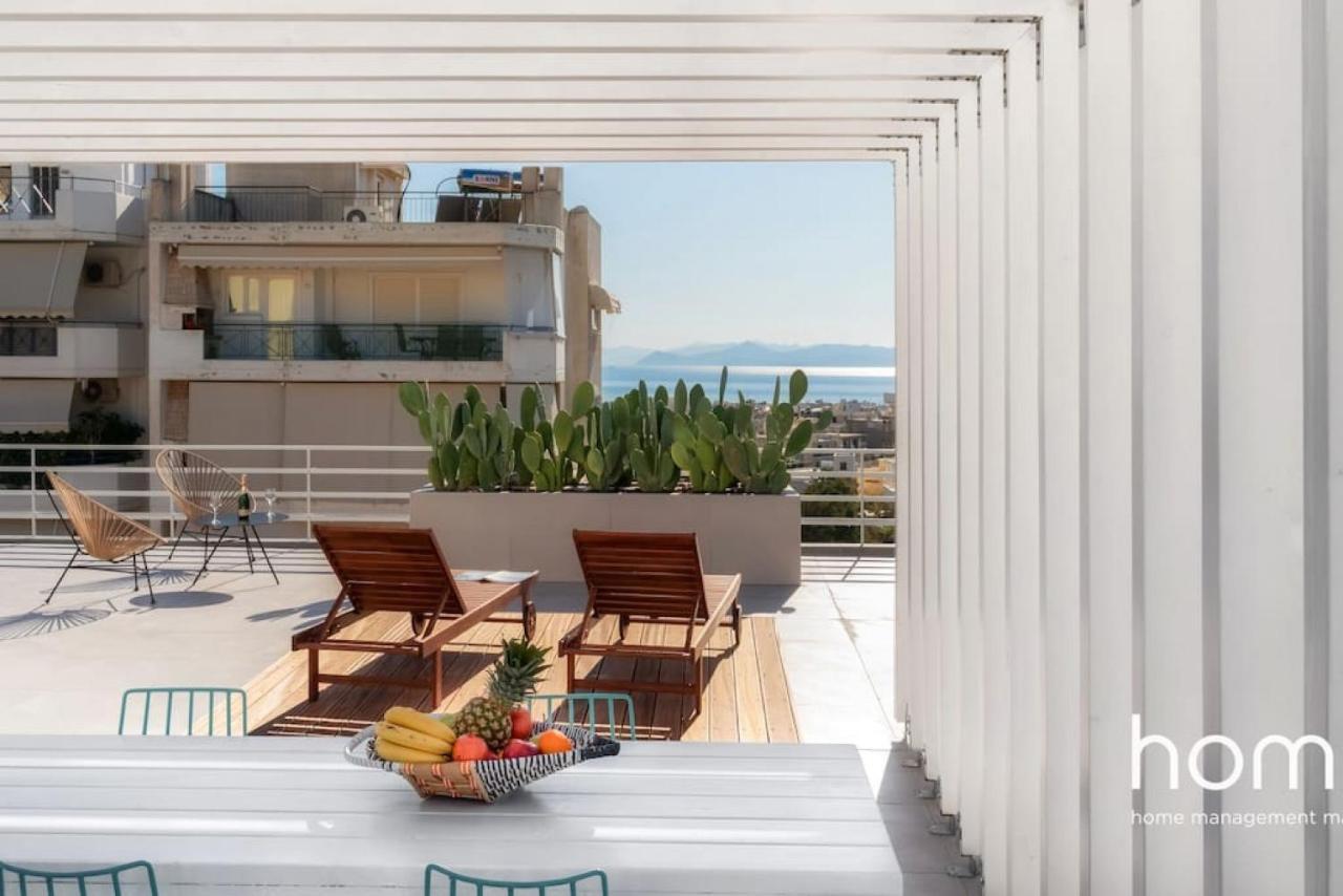 Апартаменти Brand New Homm Penthouse In Ano Glyfada, Dilou Афіни Екстер'єр фото