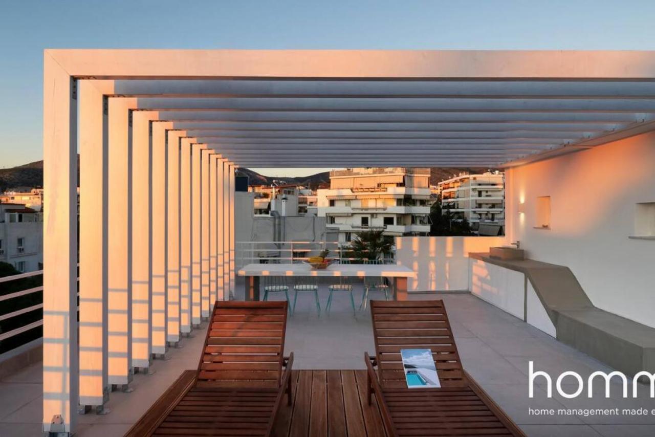 Апартаменти Brand New Homm Penthouse In Ano Glyfada, Dilou Афіни Екстер'єр фото