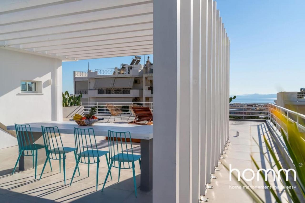 Апартаменти Brand New Homm Penthouse In Ano Glyfada, Dilou Афіни Екстер'єр фото