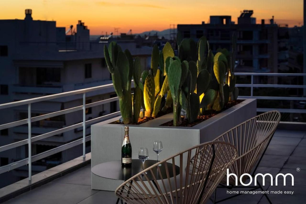 Апартаменти Brand New Homm Penthouse In Ano Glyfada, Dilou Афіни Екстер'єр фото