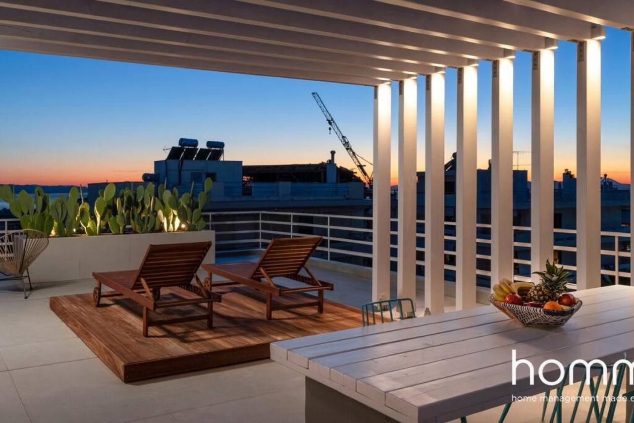 Апартаменти Brand New Homm Penthouse In Ano Glyfada, Dilou Афіни Екстер'єр фото
