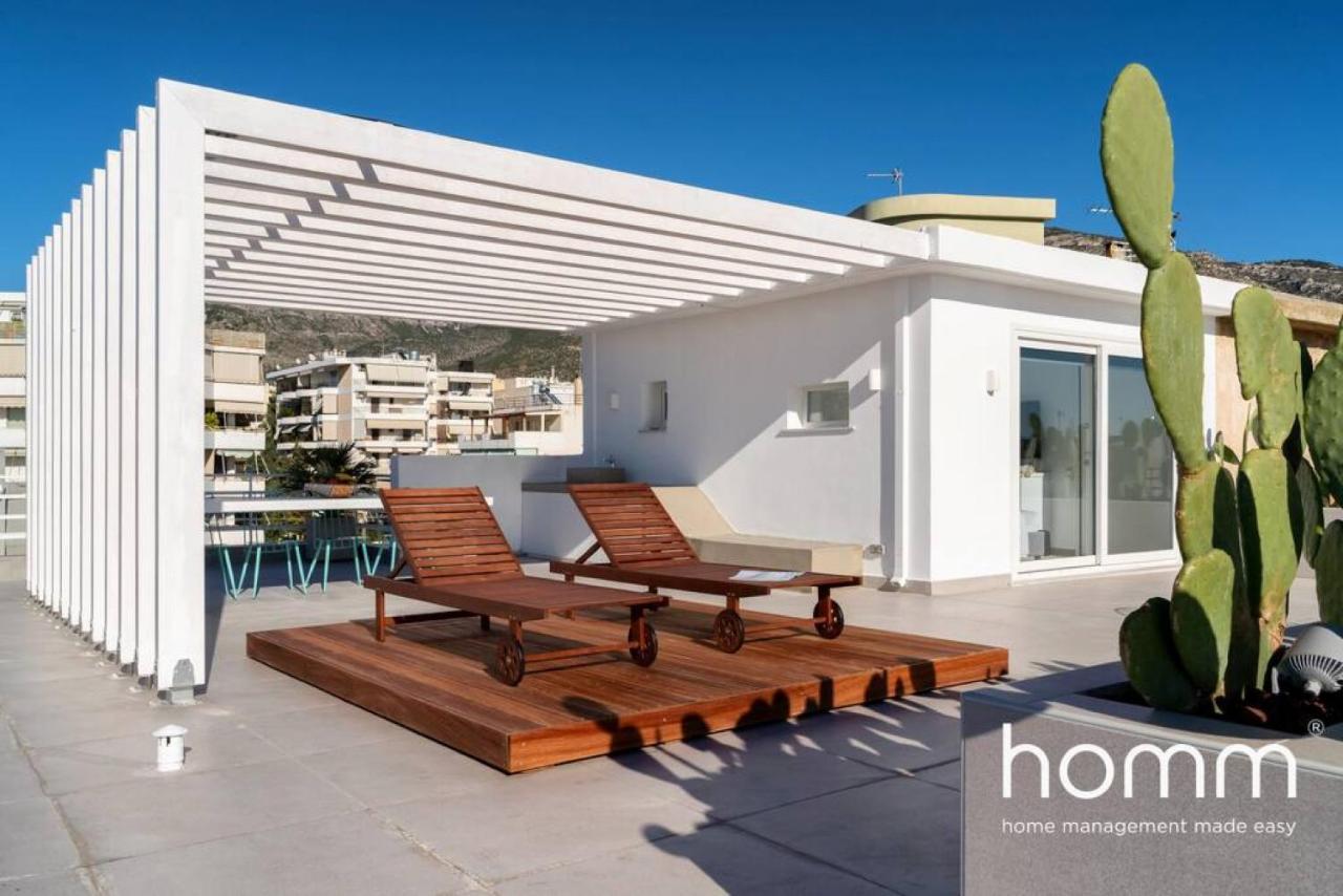 Апартаменти Brand New Homm Penthouse In Ano Glyfada, Dilou Афіни Екстер'єр фото
