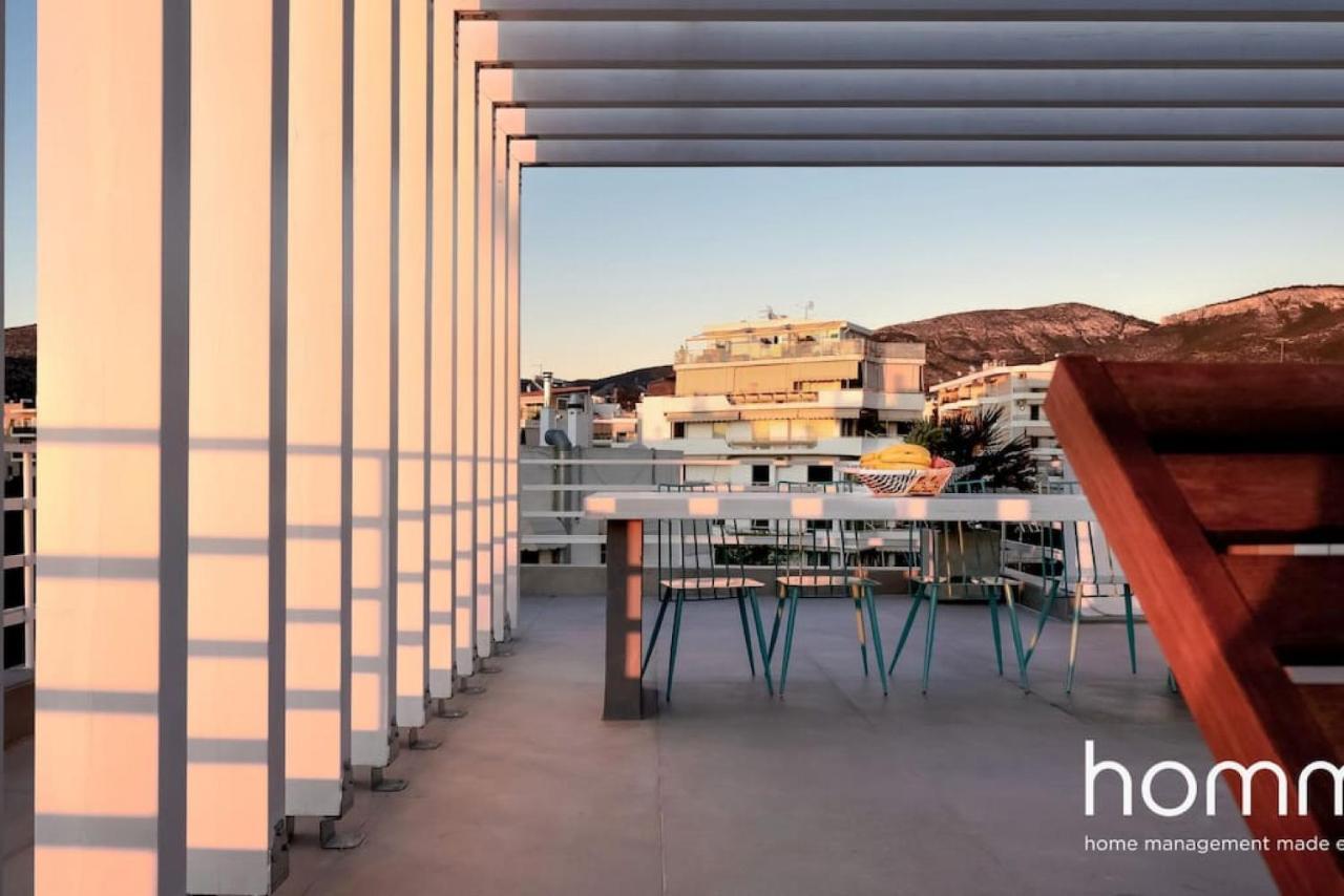 Апартаменти Brand New Homm Penthouse In Ano Glyfada, Dilou Афіни Екстер'єр фото