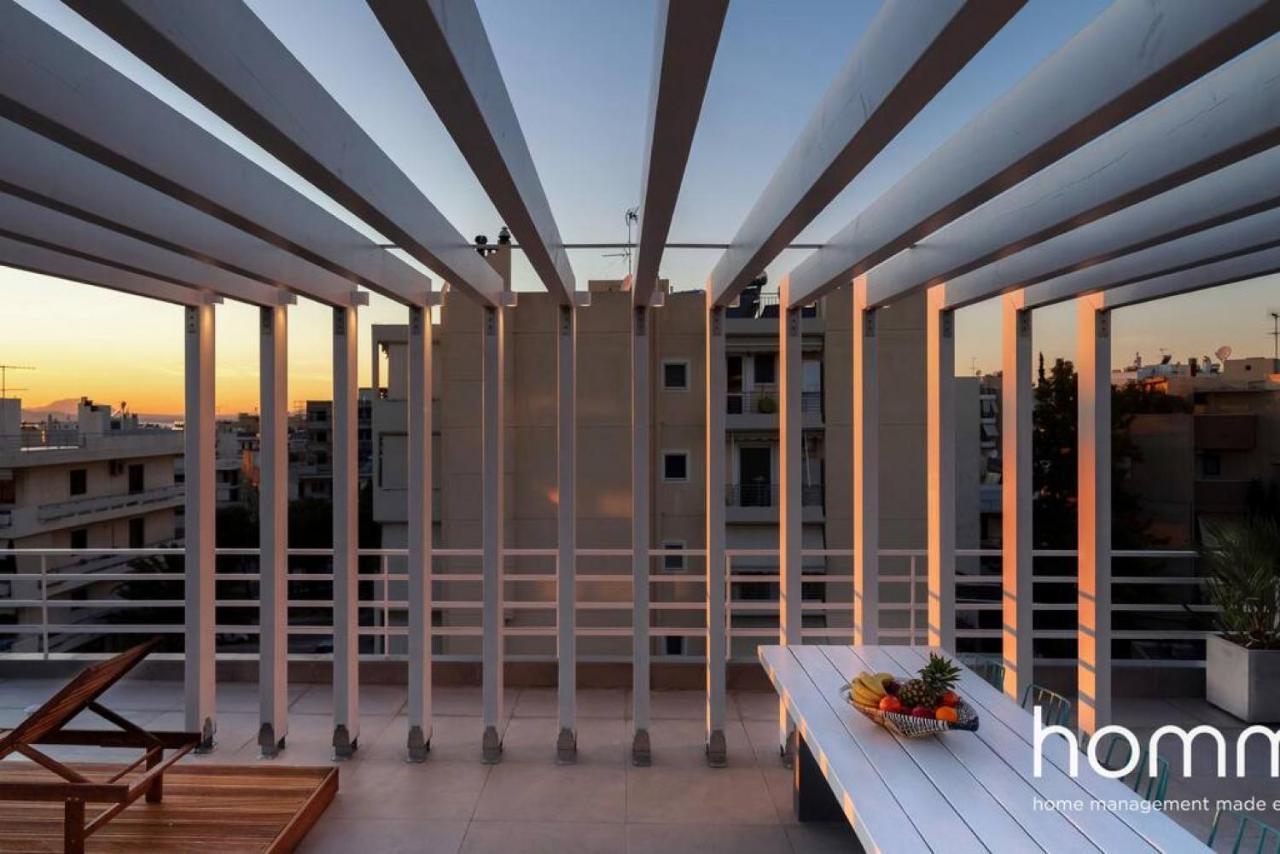 Апартаменти Brand New Homm Penthouse In Ano Glyfada, Dilou Афіни Екстер'єр фото