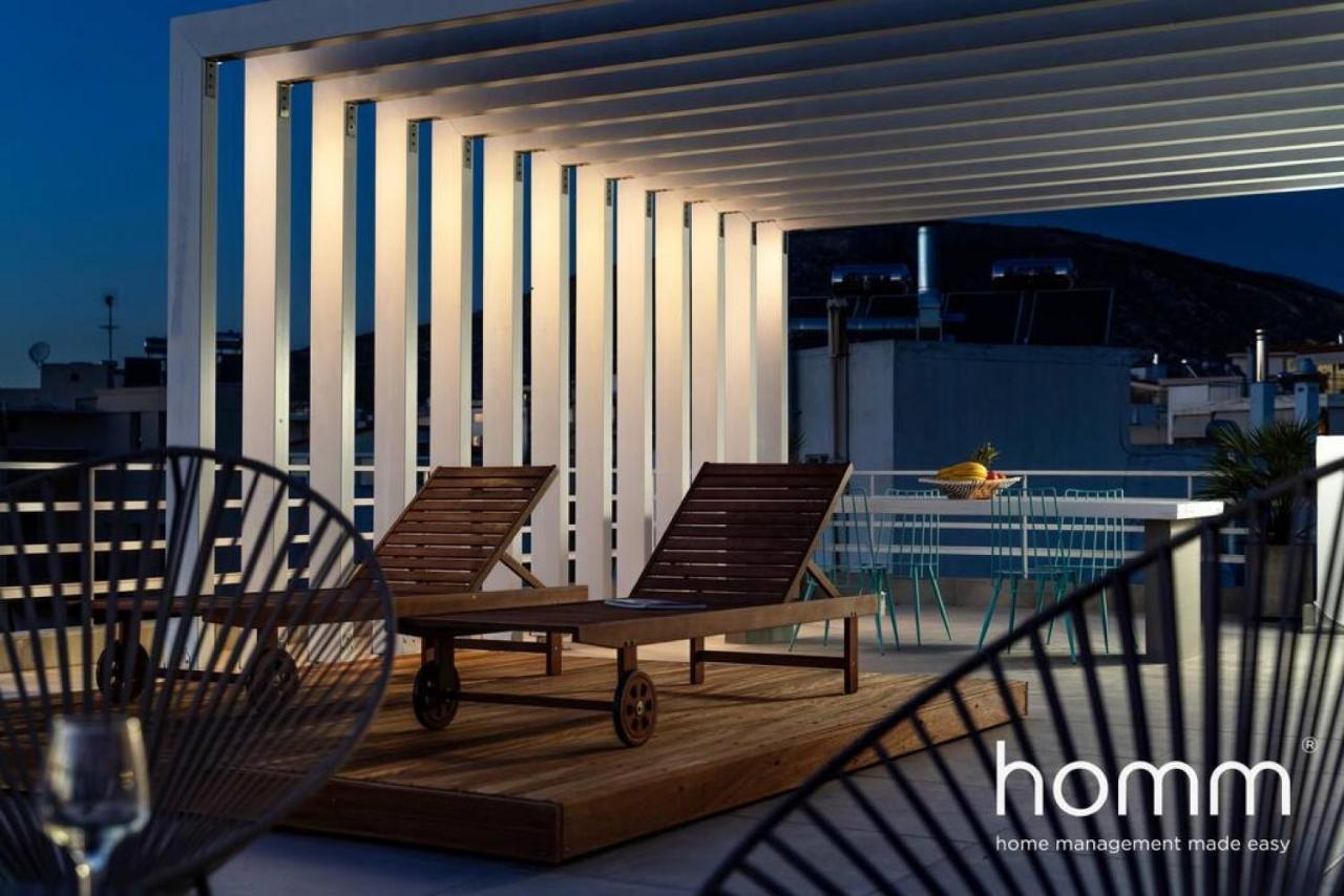 Апартаменти Brand New Homm Penthouse In Ano Glyfada, Dilou Афіни Екстер'єр фото