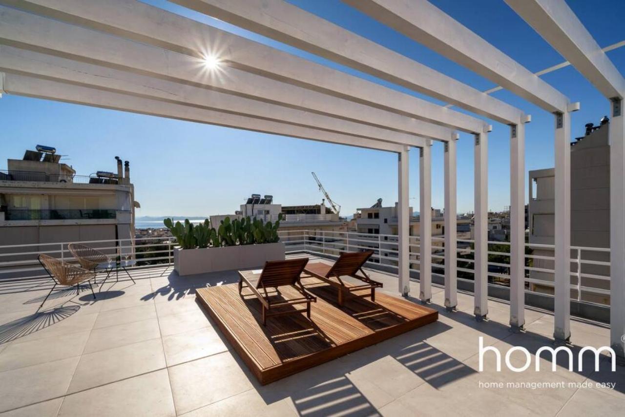 Апартаменти Brand New Homm Penthouse In Ano Glyfada, Dilou Афіни Екстер'єр фото